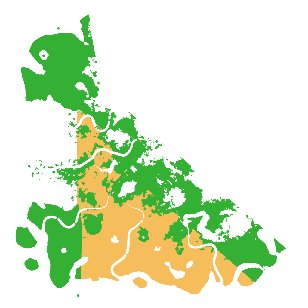 Biome Rust Map: Procedural Map, Size: 5000, Seed: 1599513730