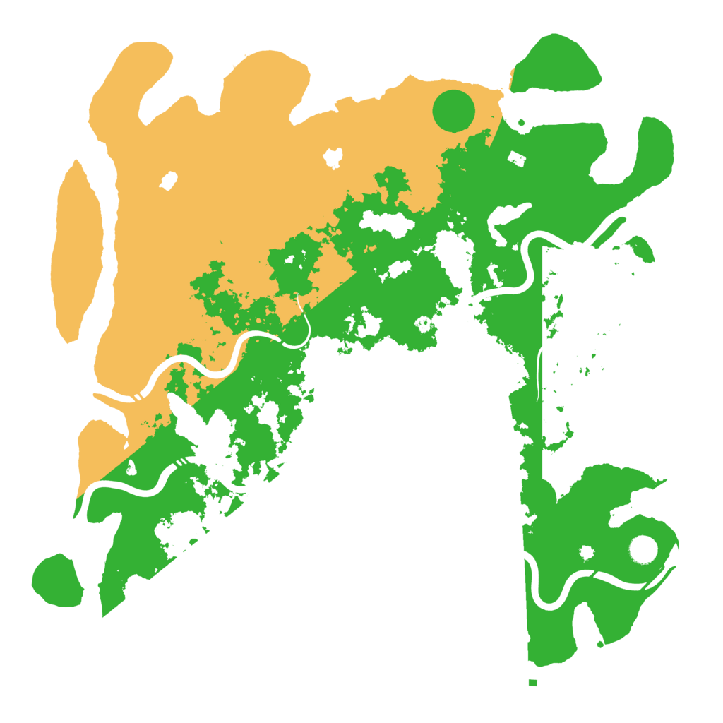 Biome Rust Map: Procedural Map, Size: 4500, Seed: 863194690