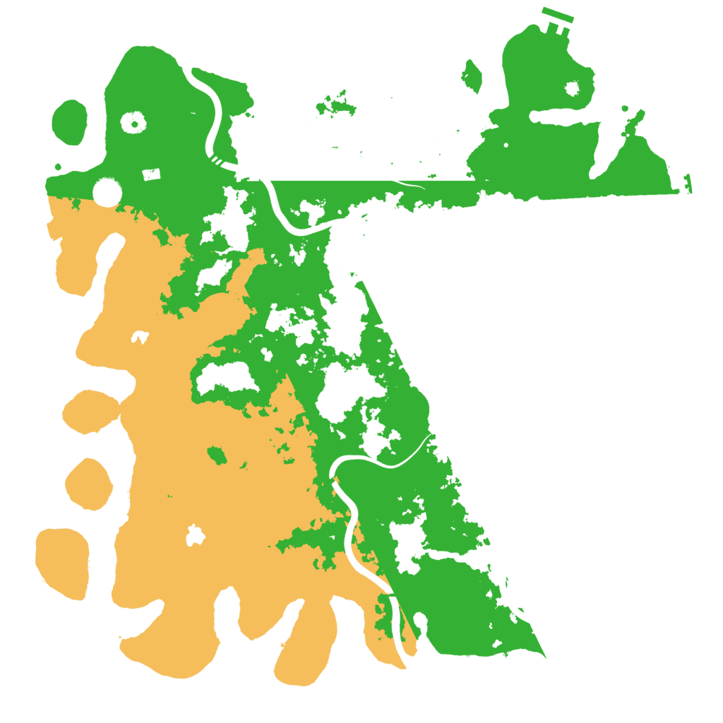 Biome Rust Map: Procedural Map, Size: 4500, Seed: 1690454019