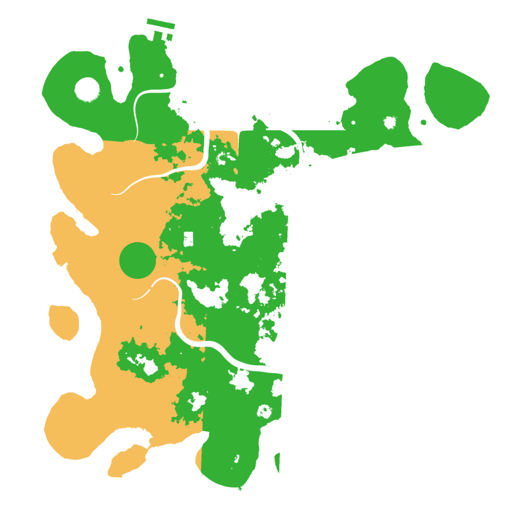 Biome Rust Map: Procedural Map, Size: 3750, Seed: 158234166
