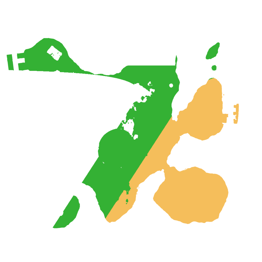 Biome Rust Map: Procedural Map, Size: 2000, Seed: 1641843212
