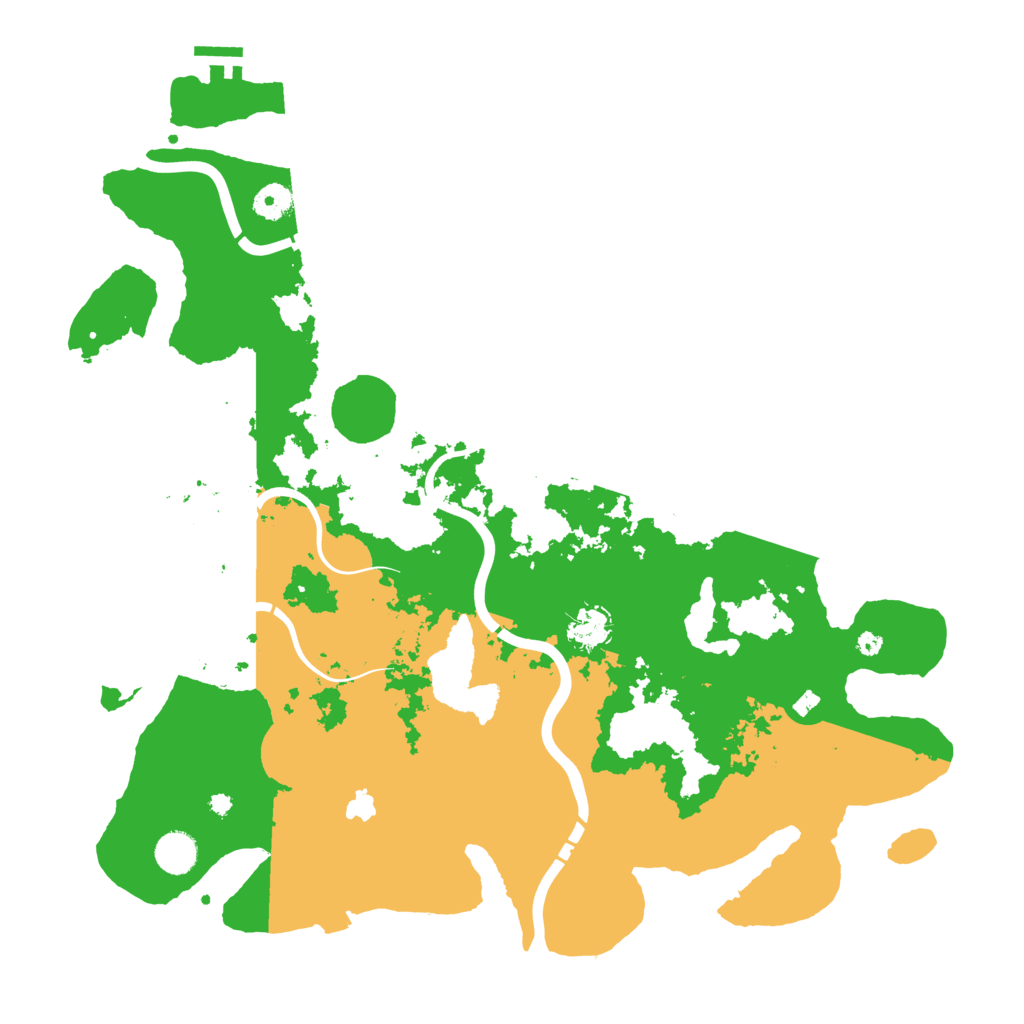 Biome Rust Map: Procedural Map, Size: 4250, Seed: 628730780