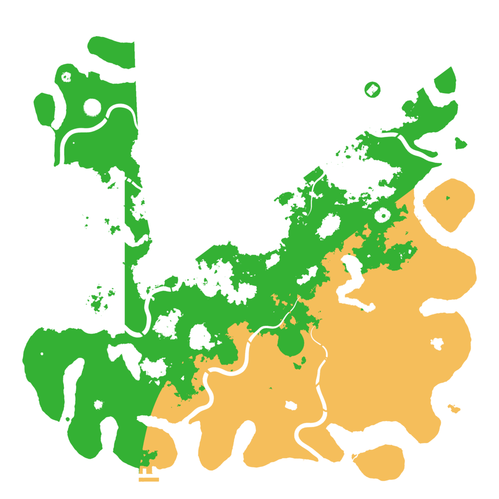 Biome Rust Map: Procedural Map, Size: 5000, Seed: 317406