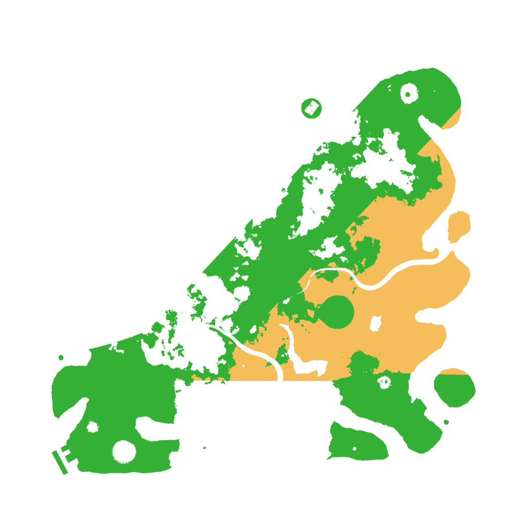 Biome Rust Map: Procedural Map, Size: 4000, Seed: 6958