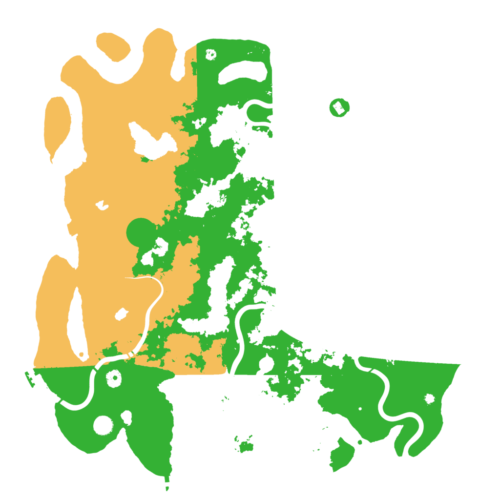 Biome Rust Map: Procedural Map, Size: 4500, Seed: 501451890