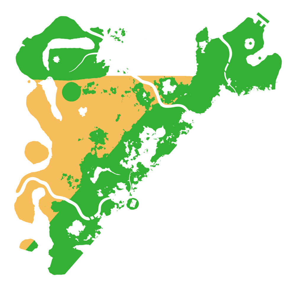 Biome Rust Map: Procedural Map, Size: 4250, Seed: 819317209