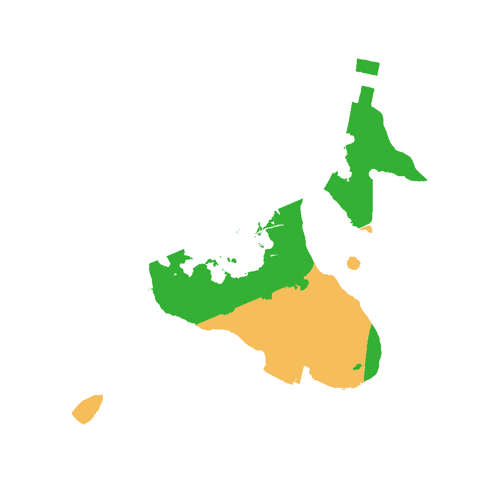 Biome Rust Map: Procedural Map, Size: 1500, Seed: 932820476