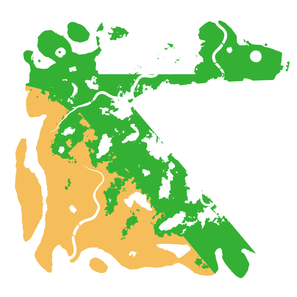 Biome Rust Map: Procedural Map, Size: 4500, Seed: 818828685