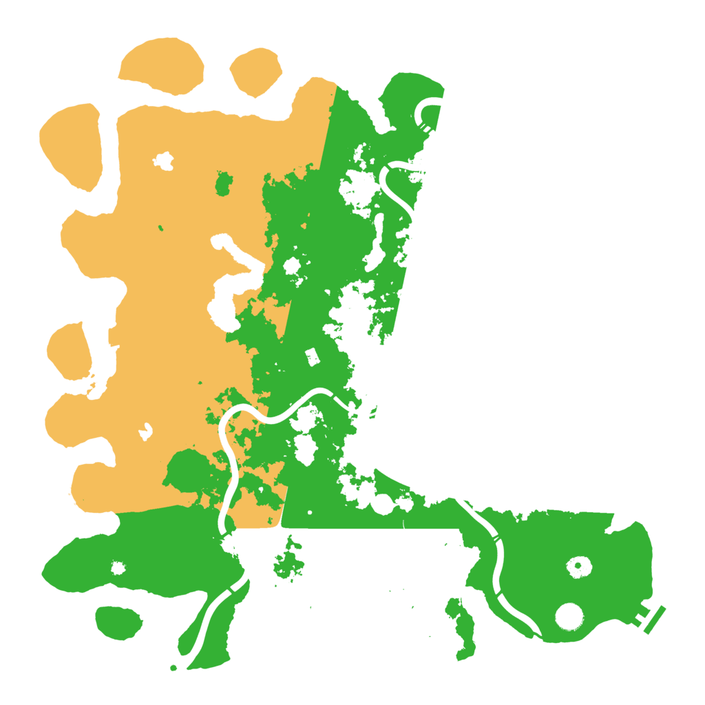 Biome Rust Map: Procedural Map, Size: 4500, Seed: 969962423