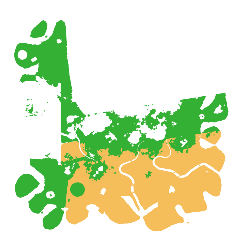 Biome Rust Map: Procedural Map, Size: 4500, Seed: 337284462