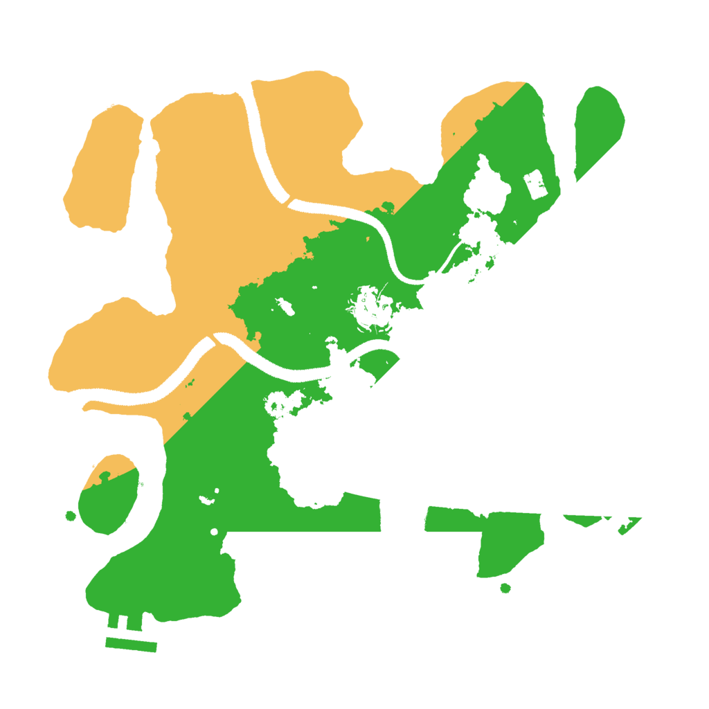 Biome Rust Map: Procedural Map, Size: 2800, Seed: 678745367