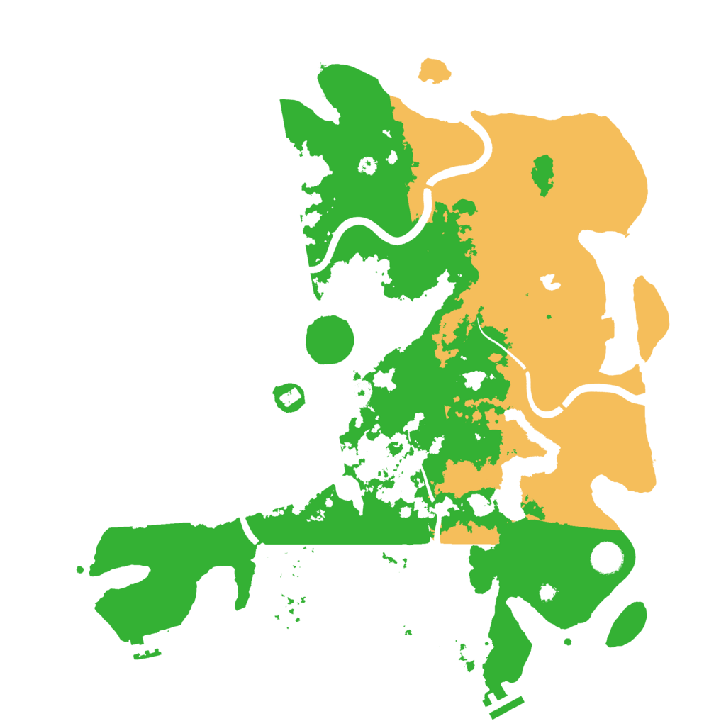 Biome Rust Map: Procedural Map, Size: 4000, Seed: 1522457558