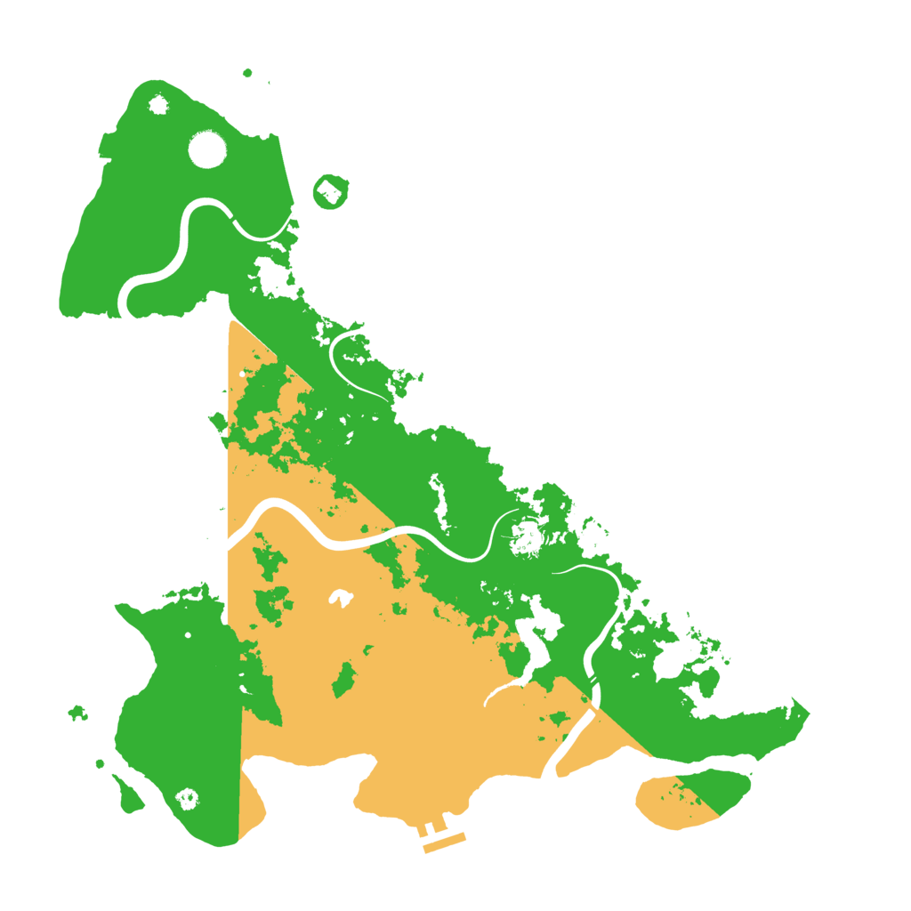 Biome Rust Map: Procedural Map, Size: 4250, Seed: 49160428