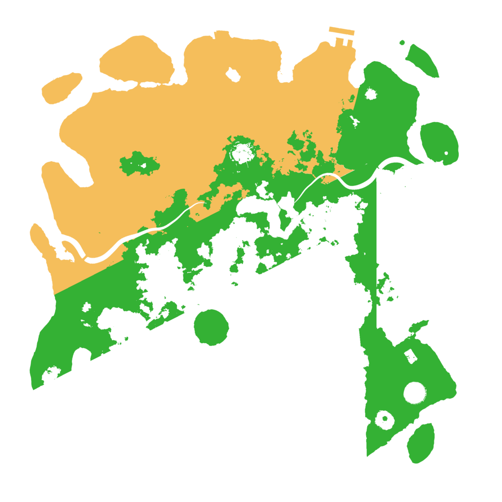 Biome Rust Map: Procedural Map, Size: 4000, Seed: 442768762