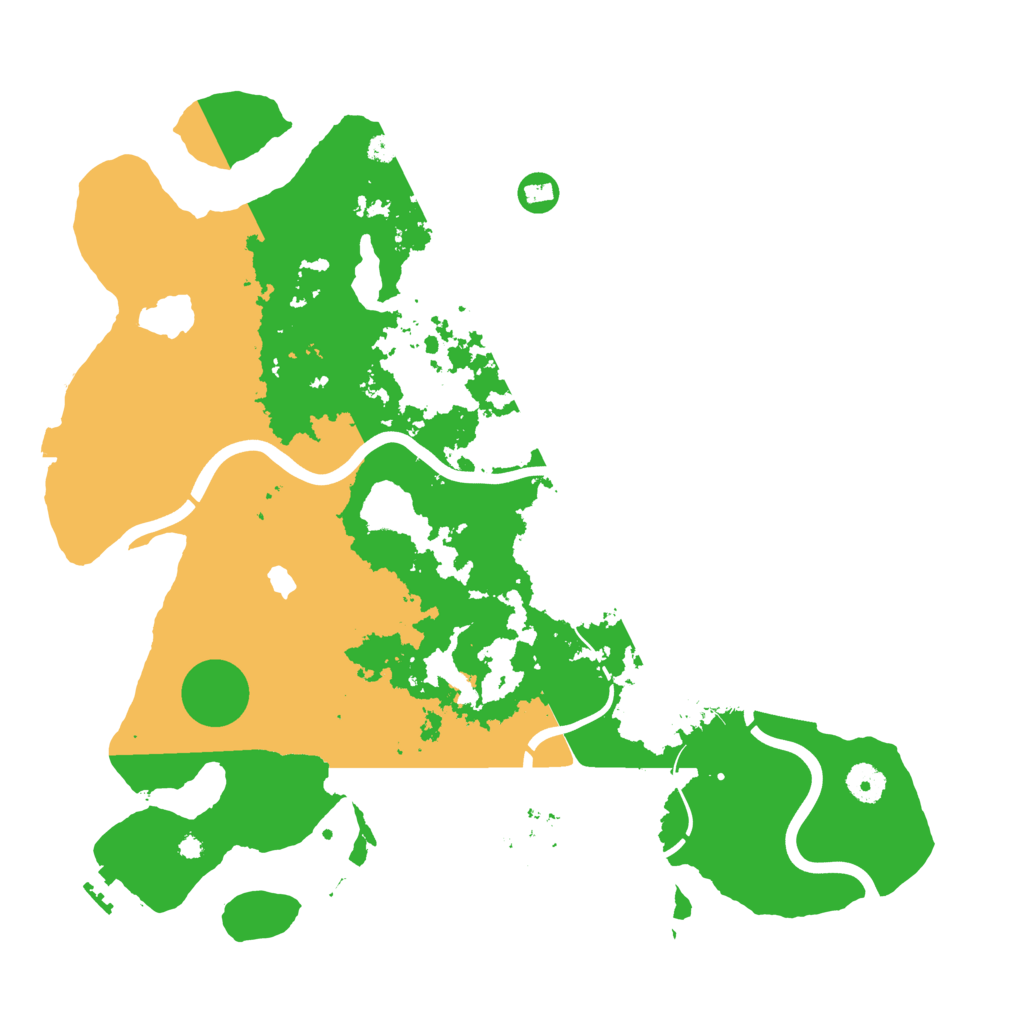 Biome Rust Map: Procedural Map, Size: 4000, Seed: 91577320