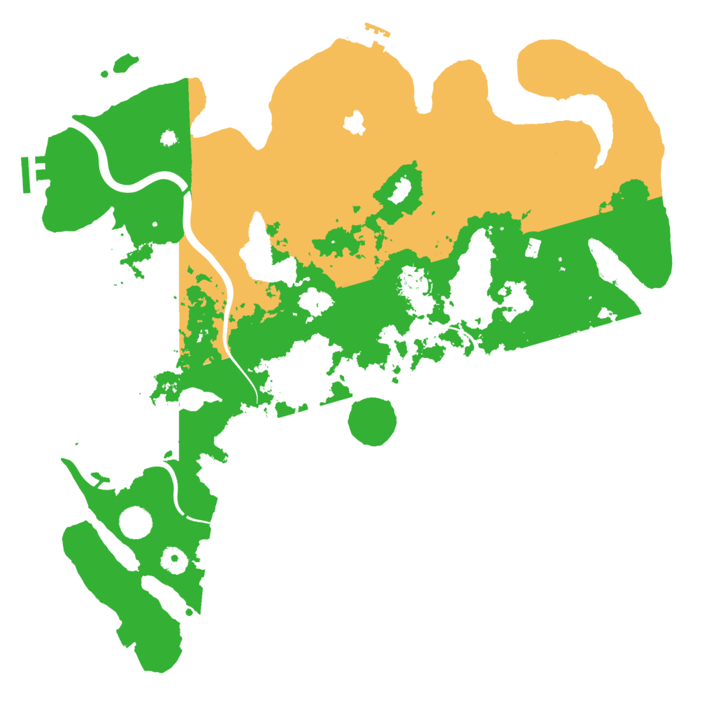 Biome Rust Map: Procedural Map, Size: 4000, Seed: 583386556