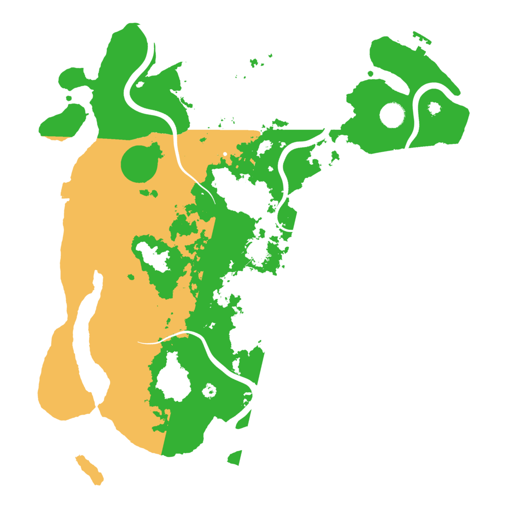 Biome Rust Map: Procedural Map, Size: 3750, Seed: 403451084
