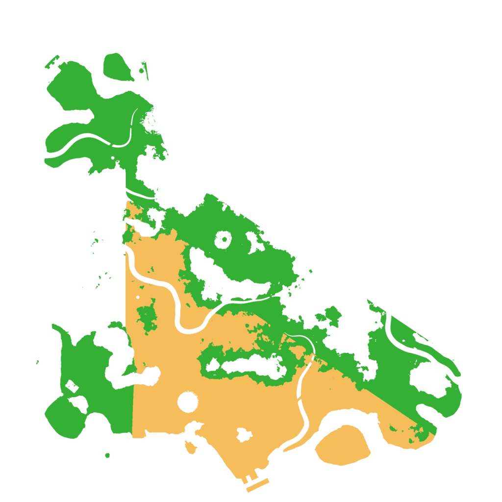 Biome Rust Map: Procedural Map, Size: 4250, Seed: 1754235923