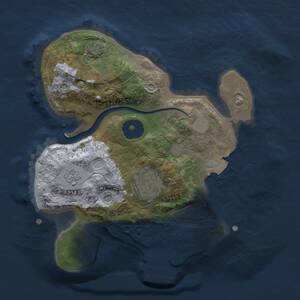 Thumbnail Rust Map: Procedural Map, Size: 2200, Seed: 587409289, 6 Monuments