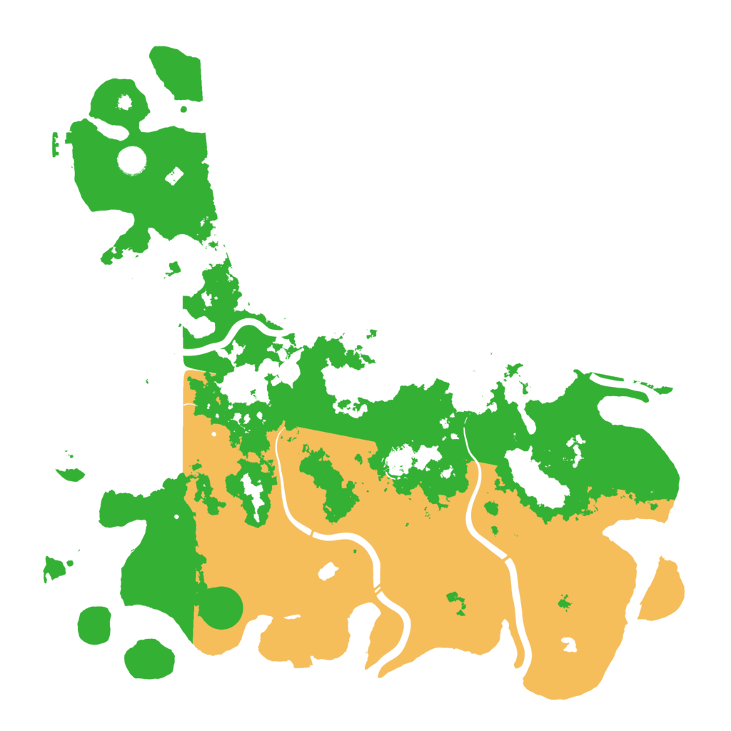 Biome Rust Map: Procedural Map, Size: 4500, Seed: 1656799105