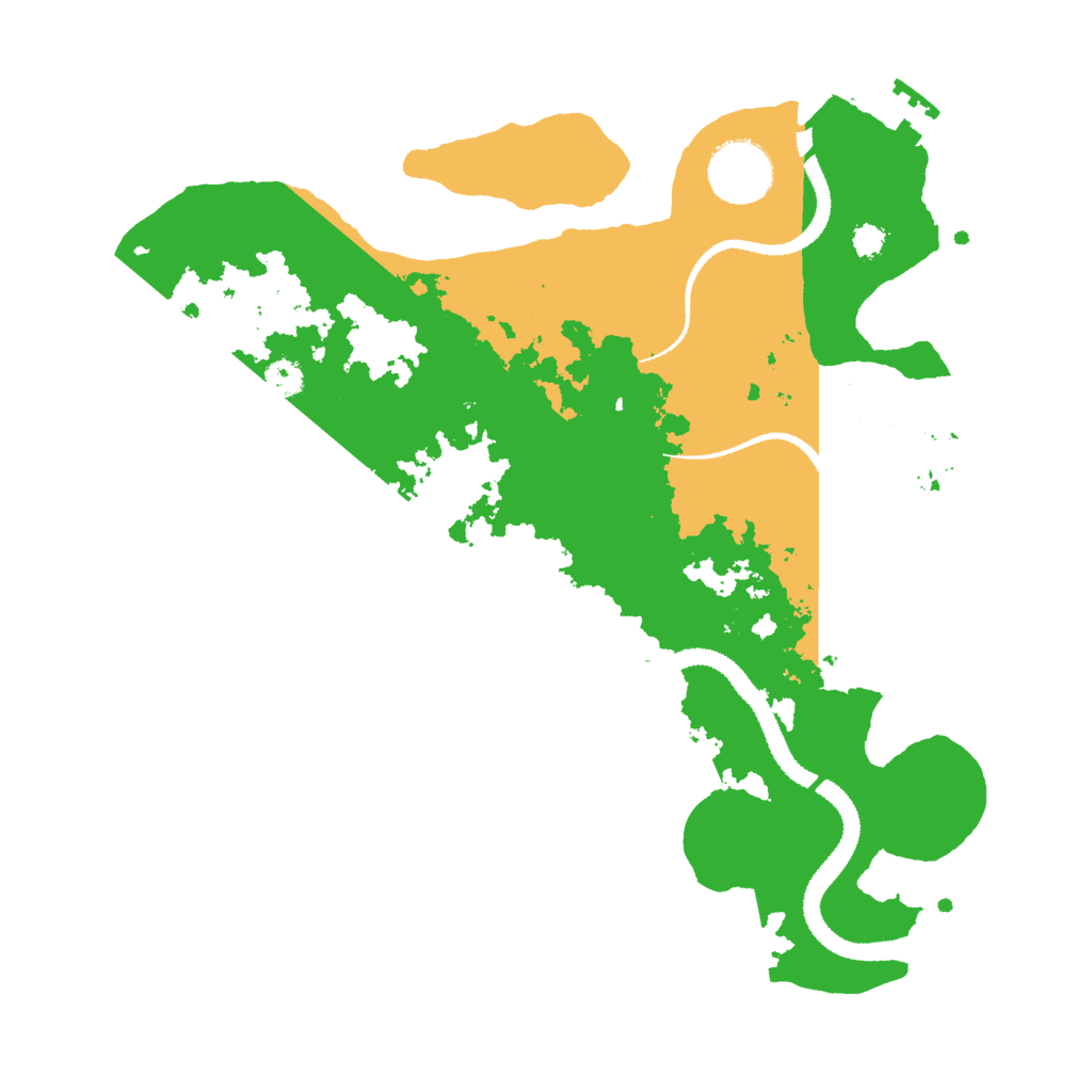 Biome Rust Map: Procedural Map, Size: 3000, Seed: 1193252774