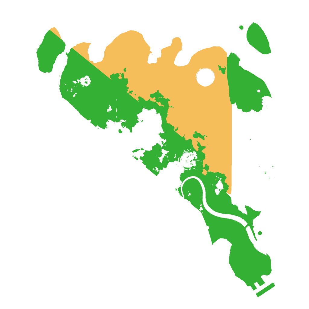 Biome Rust Map: Procedural Map, Size: 3000, Seed: 1981006282