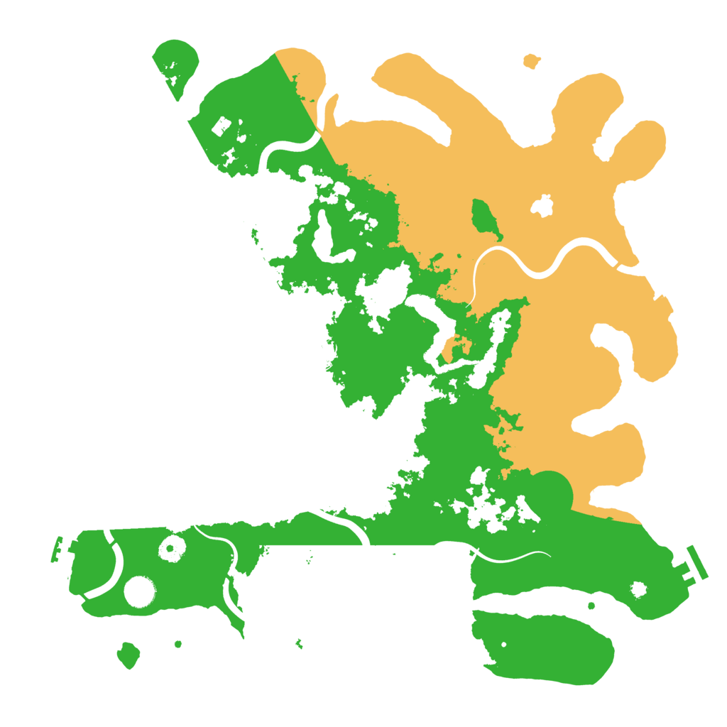 Biome Rust Map: Procedural Map, Size: 4096, Seed: 774058238