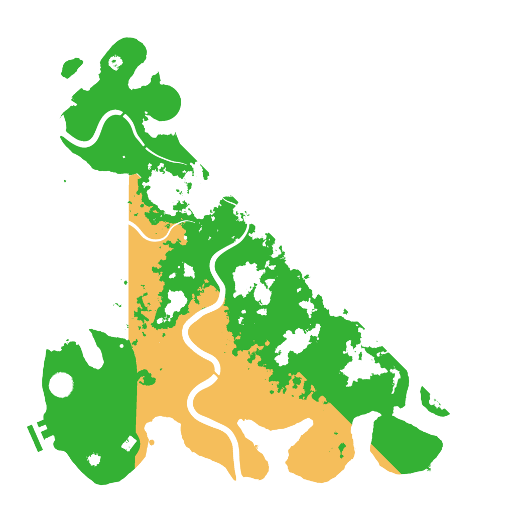 Biome Rust Map: Procedural Map, Size: 3750, Seed: 440924251
