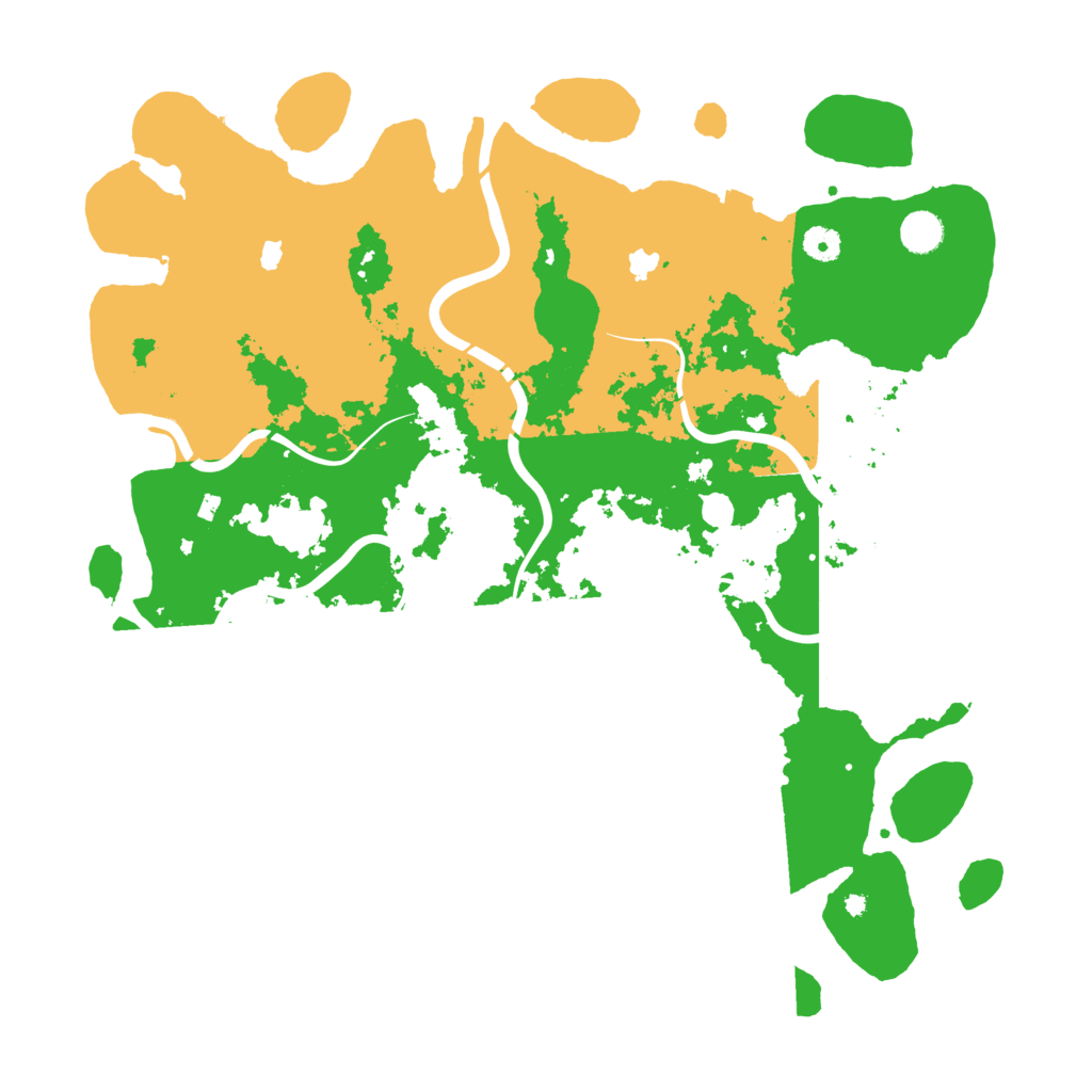 Biome Rust Map: Procedural Map, Size: 4500, Seed: 76849285
