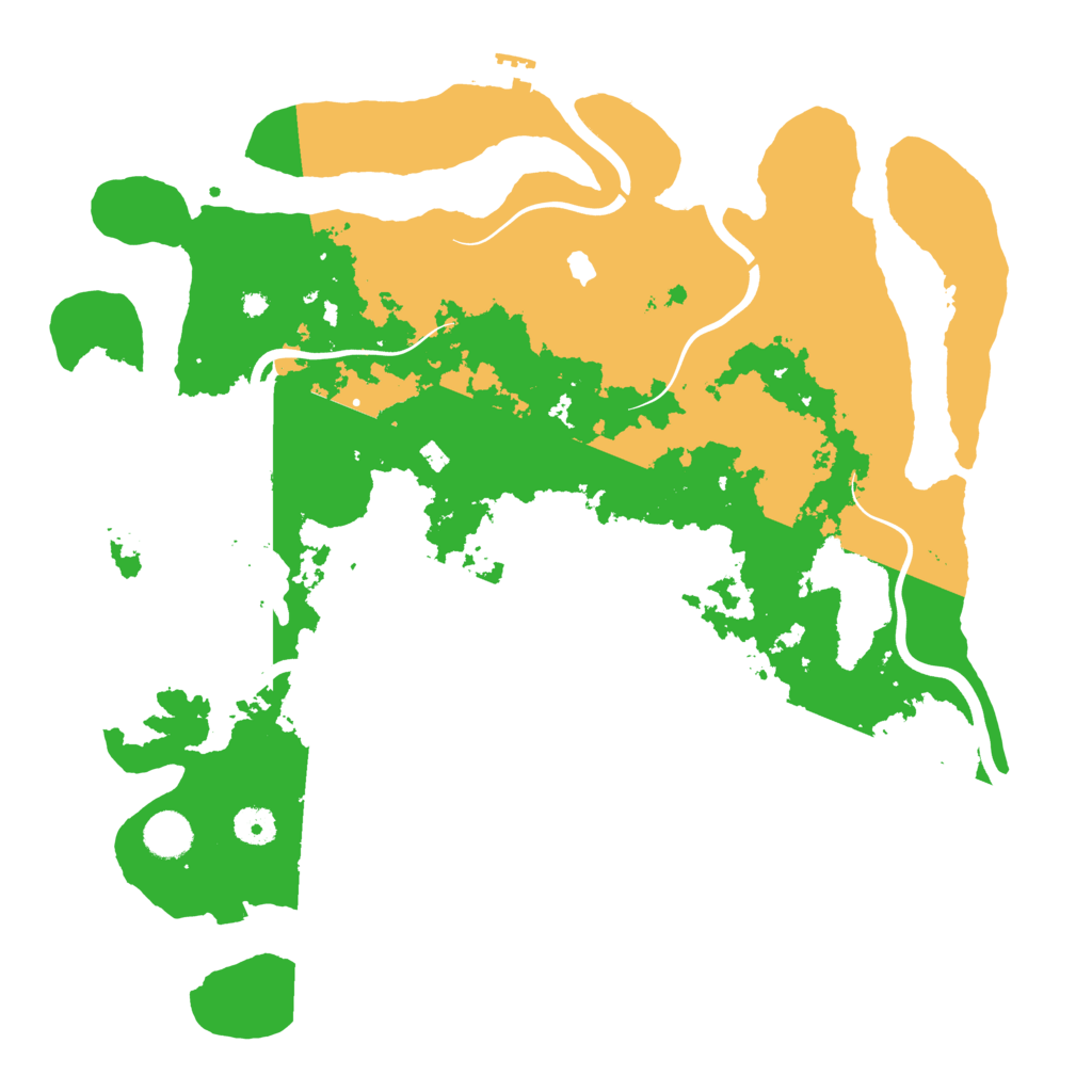 Biome Rust Map: Procedural Map, Size: 4050, Seed: 772272544