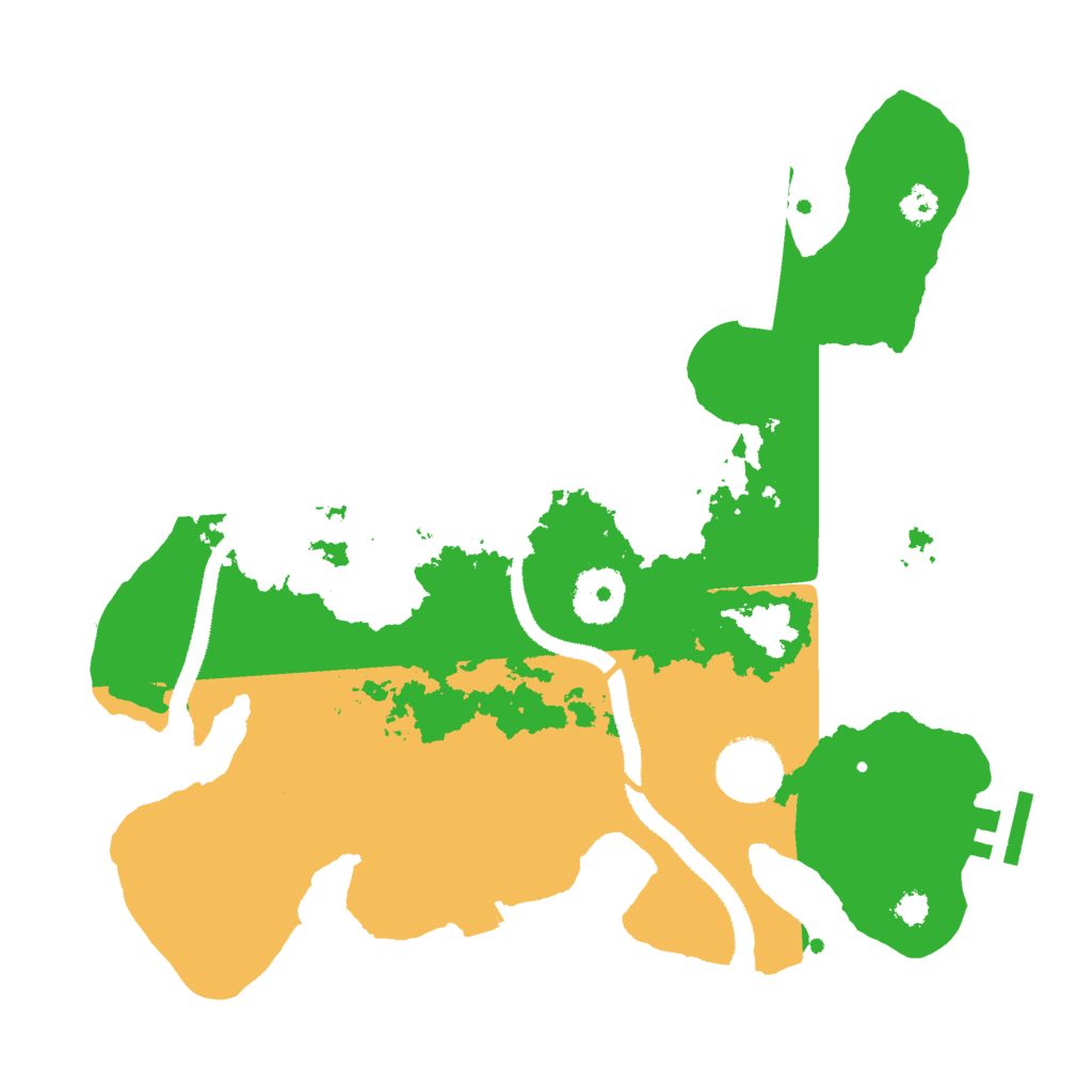 Biome Rust Map: Procedural Map, Size: 3000, Seed: 1538447703