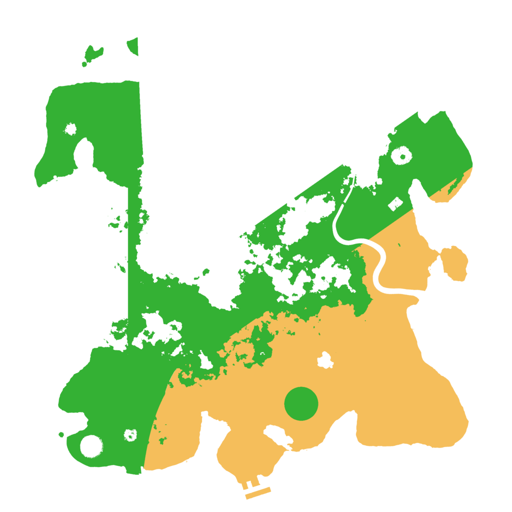 Biome Rust Map: Procedural Map, Size: 4000, Seed: 1221675198