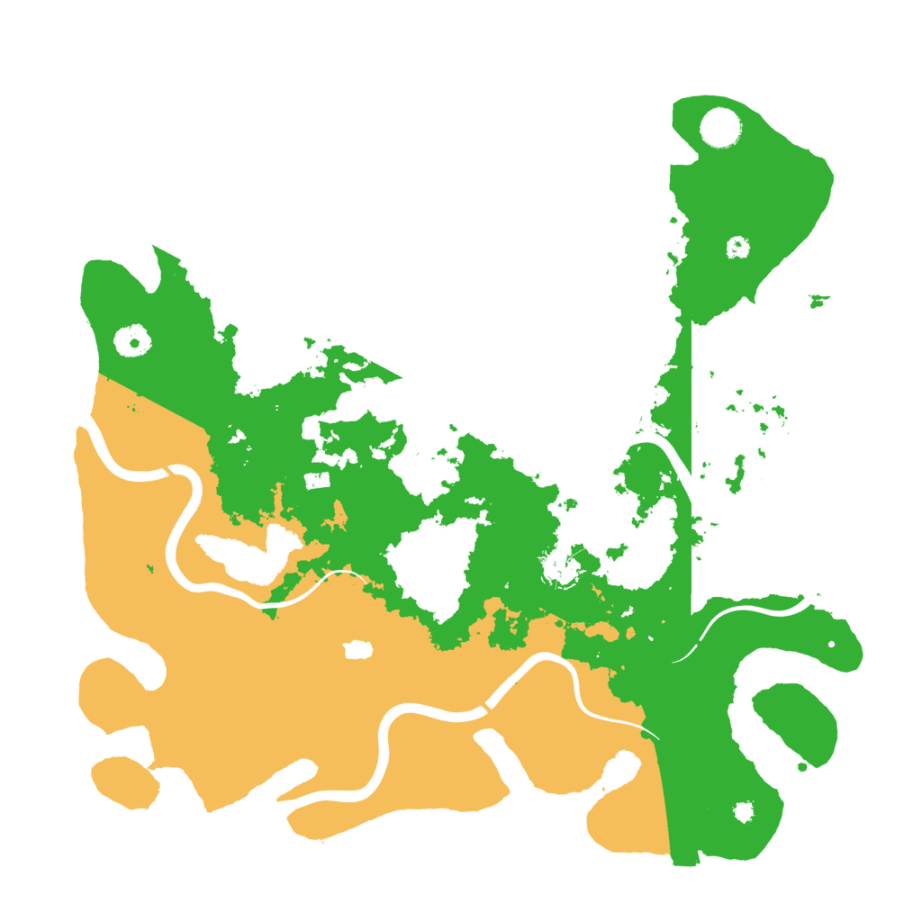Biome Rust Map: Procedural Map, Size: 4000, Seed: 955912394