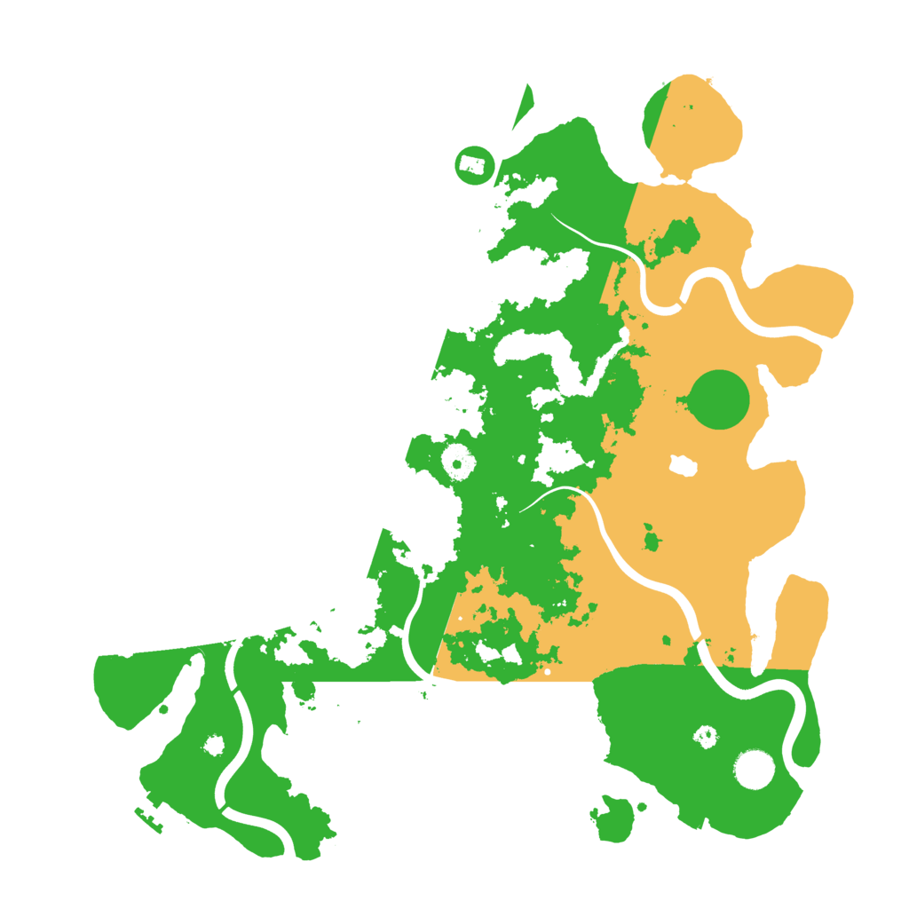 Biome Rust Map: Procedural Map, Size: 4000, Seed: 26500