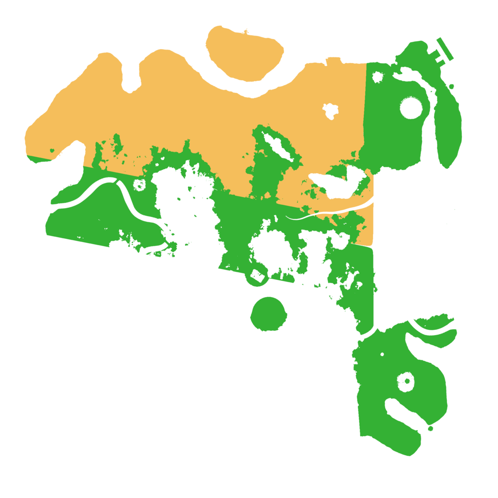 Biome Rust Map: Procedural Map, Size: 4000, Seed: 463547354