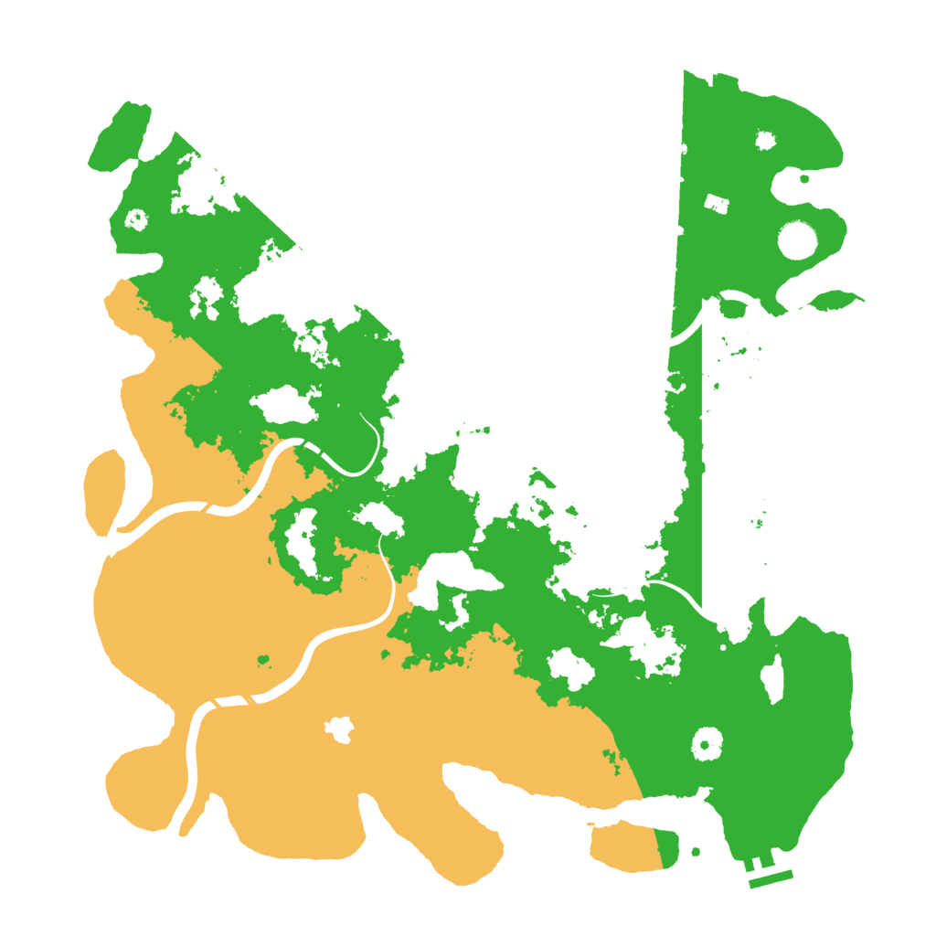 Biome Rust Map: Procedural Map, Size: 4250, Seed: 1369683031