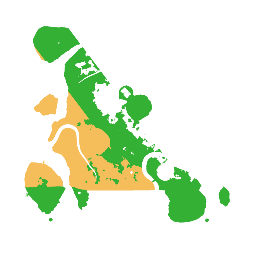 Biome Rust Map: Procedural Map, Size: 2800, Seed: 795058448