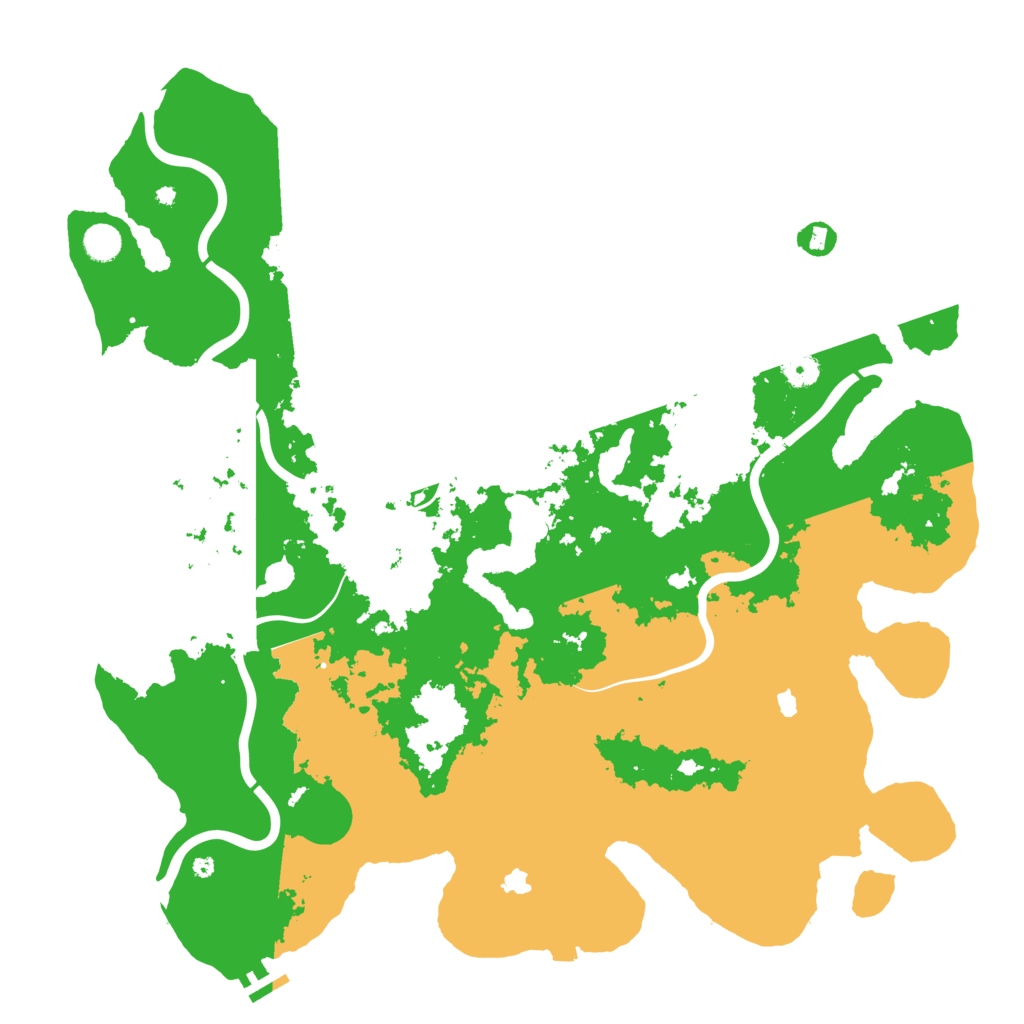 Biome Rust Map: Procedural Map, Size: 4800, Seed: 1614085300