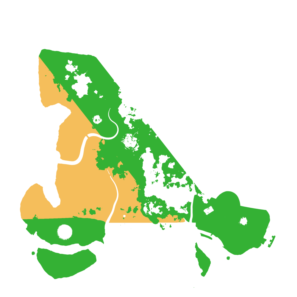 Biome Rust Map: Procedural Map, Size: 3500, Seed: 972861992