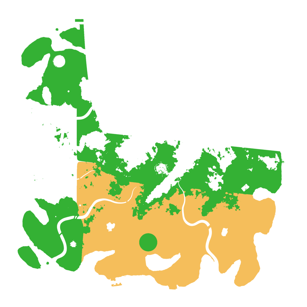 Biome Rust Map: Procedural Map, Size: 4500, Seed: 234577088