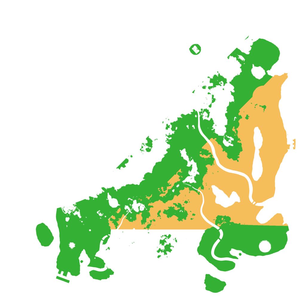 Biome Rust Map: Procedural Map, Size: 4500, Seed: 377164112