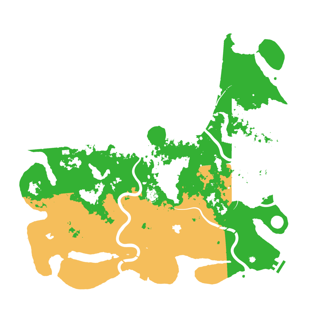 Biome Rust Map: Procedural Map, Size: 4500, Seed: 1682121030