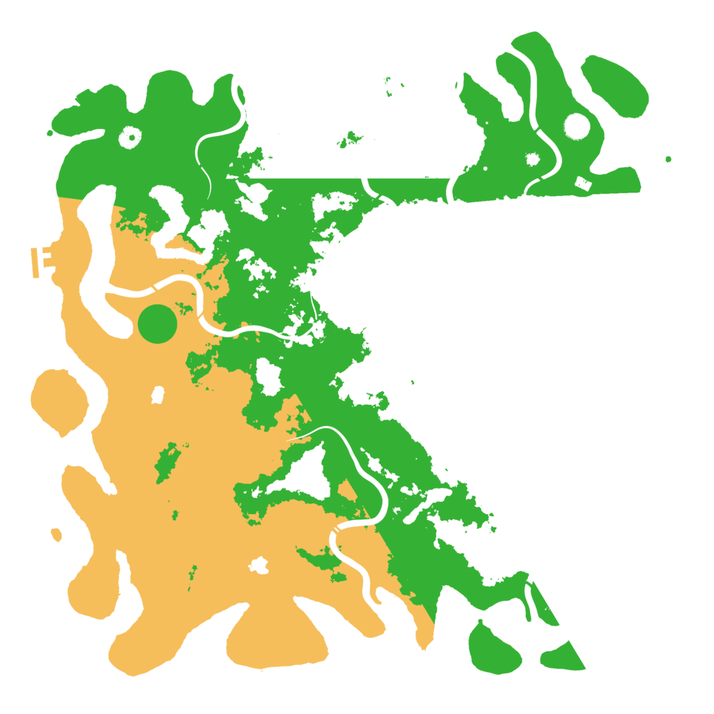 Biome Rust Map: Procedural Map, Size: 4800, Seed: 2125720120