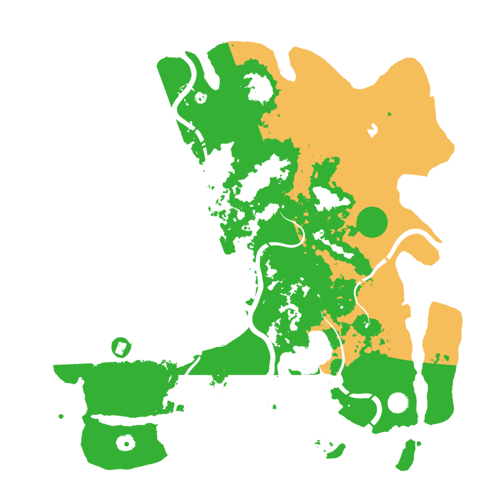Biome Rust Map: Procedural Map, Size: 4250, Seed: 202215967