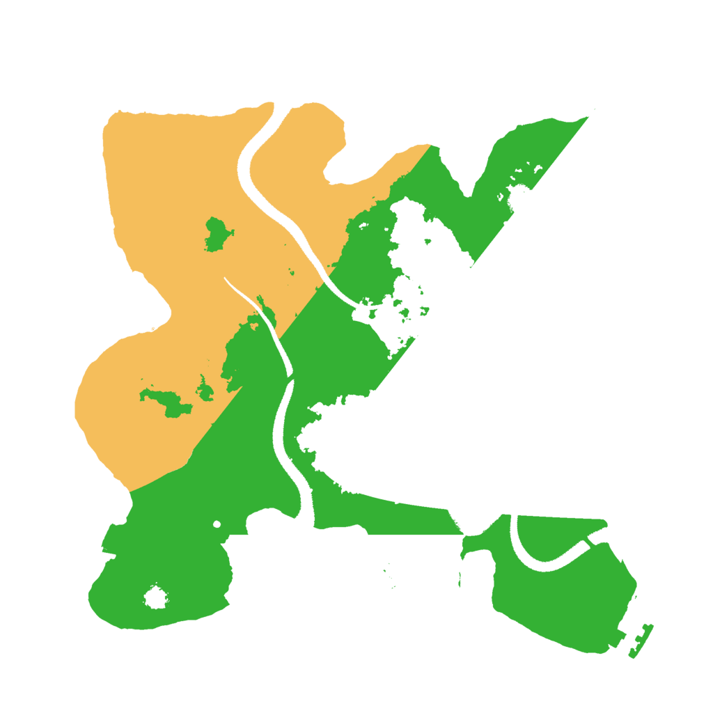 Biome Rust Map: Procedural Map, Size: 2800, Seed: 7859678