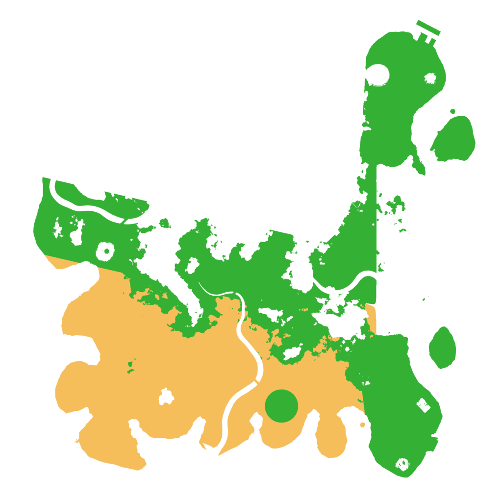 Biome Rust Map: Procedural Map, Size: 4000, Seed: 1448163000