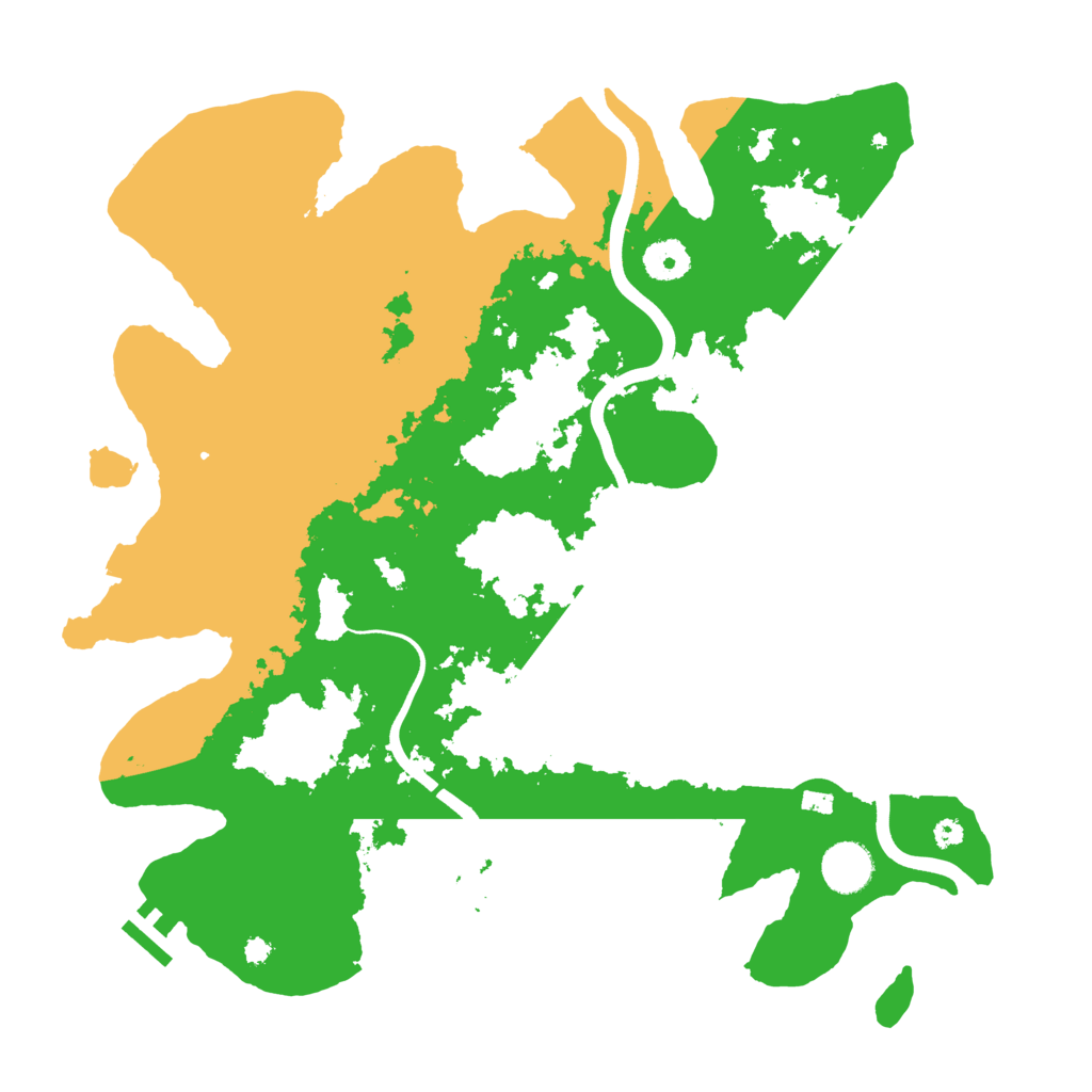 Biome Rust Map: Procedural Map, Size: 3750, Seed: 88375647