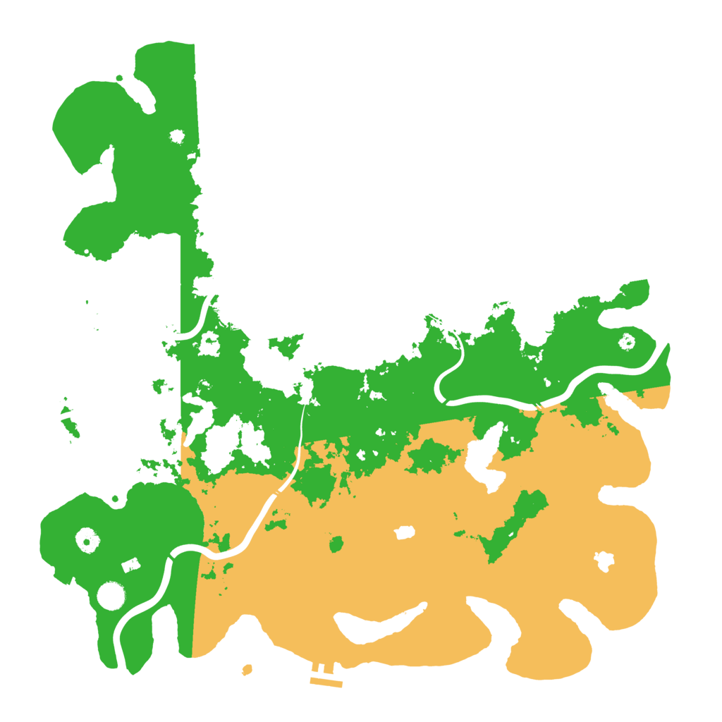 Biome Rust Map: Procedural Map, Size: 4500, Seed: 312648601