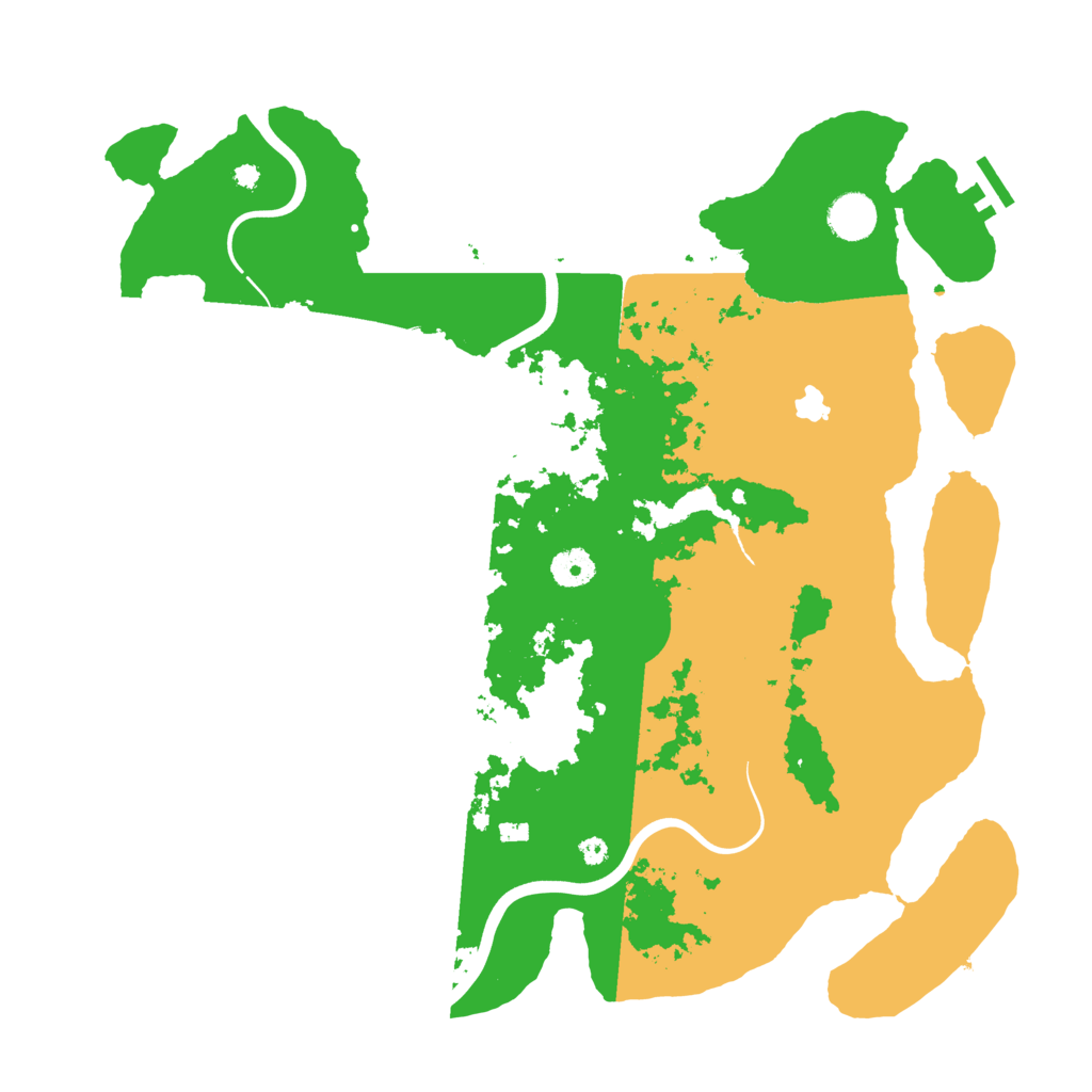 Biome Rust Map: Procedural Map, Size: 4000, Seed: 1422709499