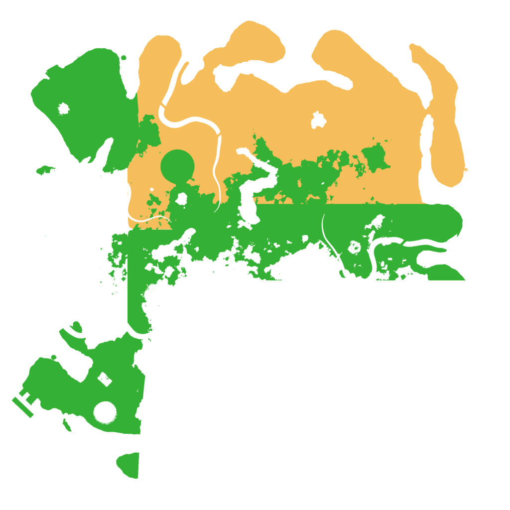 Biome Rust Map: Procedural Map, Size: 4000, Seed: 8875